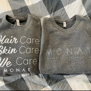 Two monat sweaters